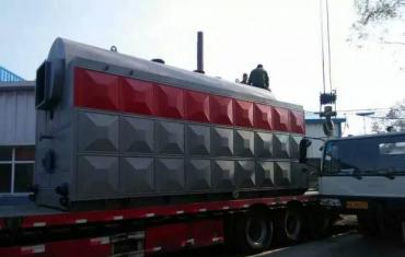 鑫華新6噸數控鏈條鍋爐在昌吉落戶